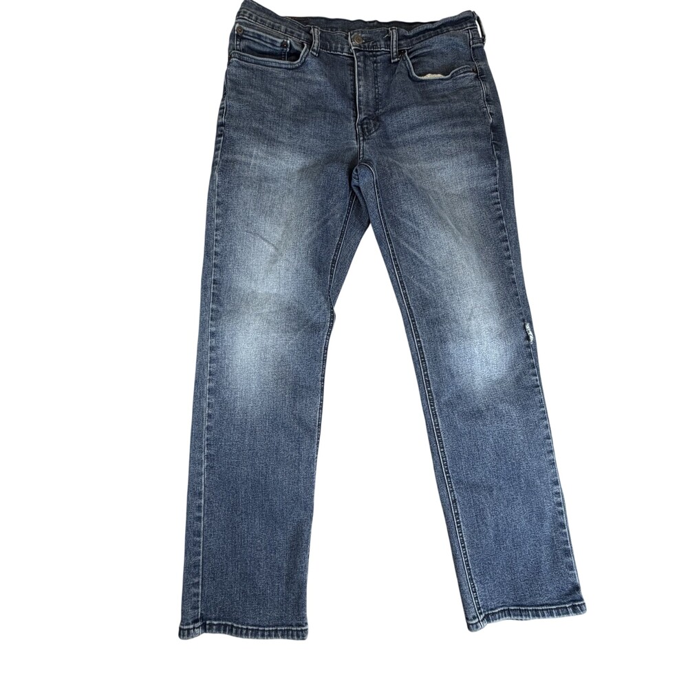 Levis 541 Jeans Mens 32x30 Blue Denim Athletic Tapered Stretch Medium Wash